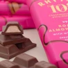 Tablette de chocolat fourrée au beurre d'amandes grillées BIO 100 gr - RHYTHM 108