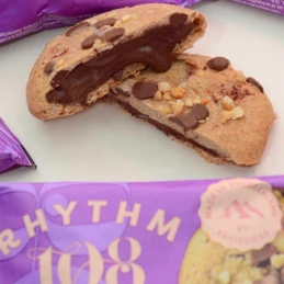 Cookie noisette chocolat praliné BIO 50 gr - RHYTHM 108