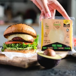 DDM 09/08/25 - Tranches saveur Gouda Fumé - 1 x 500 gr - GREENVIE