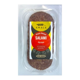 DDM 16/07/25 - Tranches végétales saveur SALAMI EXTRA fumées 100 gr - AMALA