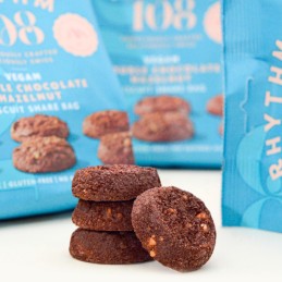 DDM 19/07/25 - Biscuits Double Chocolat Noisette BIO 135 gr - RHYTHM 108