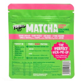 Matcha en poudre saveur Fraise 75 g – PerfectTed - vegetalfood