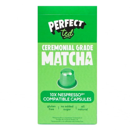 Capsules Nespresso Matcha Cérémonie 15g  – PerfectTed - vegetalfood
