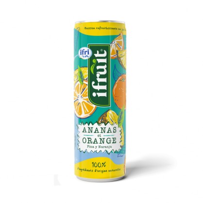 Boisson ananas orange 25cl – Ifruit - vegetalfood