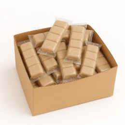 Gaufrettes fourrées cannelle & biscuit caramel 100 gaufrettes - VRAC - vegetalfood