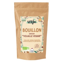Bouillon de volaille veggie BIO 100 g - Vétéjal  vegetalfood