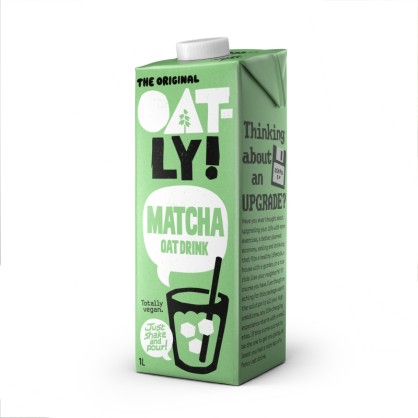 Boisson d'avoine au thé matcha 1 L - Oatly - vegetalfood