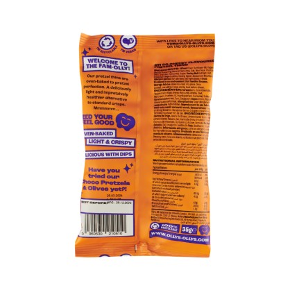 DDM 24/06/25 - Bretzels So Cheesy 35 gr - Olly's
