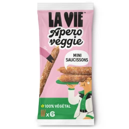 Mini saucissons nature 75g - La Vie - vegetalfood