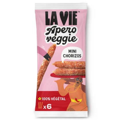 Mini chorizo vegan 75g - La Vie - vegetalfood