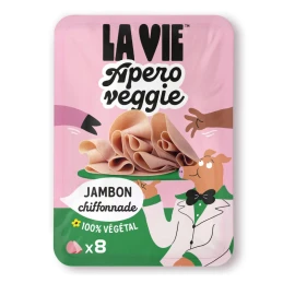 Chiffonnade de jambon végétal 90 g - La Vie - vegetalfood