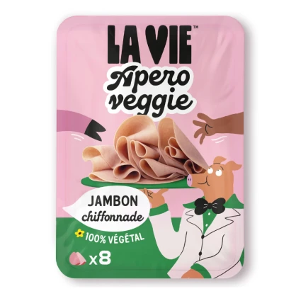 Chiffonnade de jambon végétal 90 g - La Vie - vegetalfood
