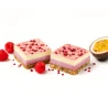 Cheesecakes duo saveur Framboise & Fruit de la passion 130 g – Nats Rawline - vegetalfood