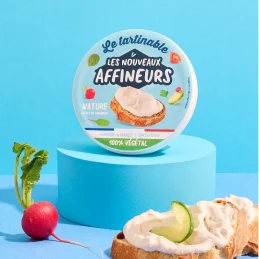 Le Tartinable Nature 120g - LES NOUVEAUX AFFINEURS - vegetalfood