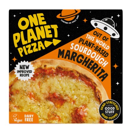 Pizza Margherita vegan 300 g - One Planet Pizza - vegetalfood