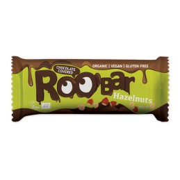 DDM 28/03/26 Barre recouverte de chocolat aux Noisettes 30g Bio - ROOBAR