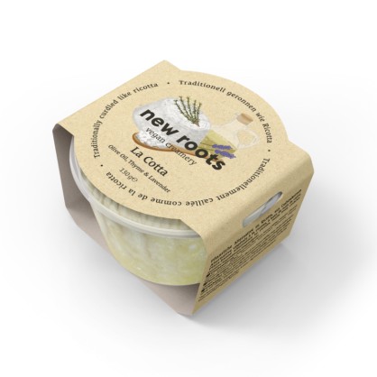 DATE COURTE - La Cotta à l'huile d'olive Thym & Lavande BIO 130 gr - NEW ROOTS - CW