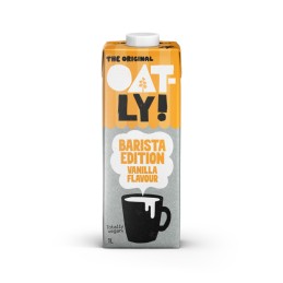 Boisson à l'Avoine Barista saveur Vanille 1L - OATLY - vegetalfoodd