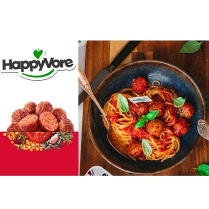 Boulettes végétales Tomate & Herbes 1 kg - HAPPYVORE
