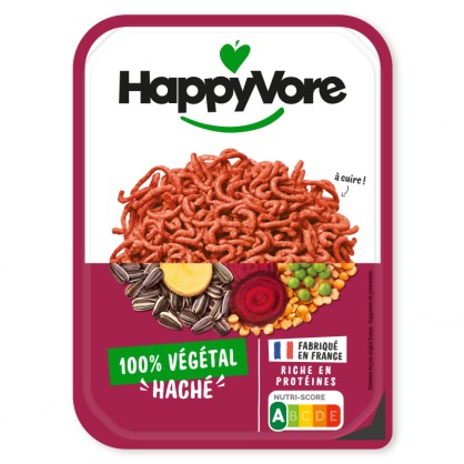Haché végétal 200 g - HAPPYVORE