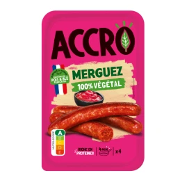 Merguez végétales 200 gr - ACCRO