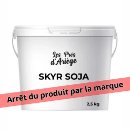 Skyr nature au soja BIO 2.5 kg - Les Prés d'Ariège - vegetalfood