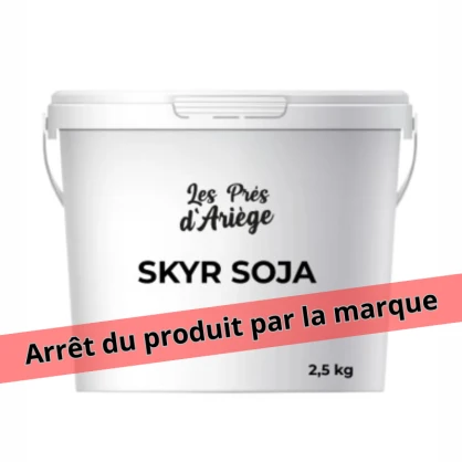 Skyr nature au soja BIO 2.5 kg - Les Prés d'Ariège - vegetalfood