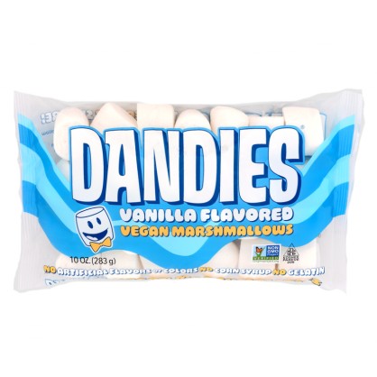 Marshmallows vegan à la vanille 200 g - Dandies - vegetalfood