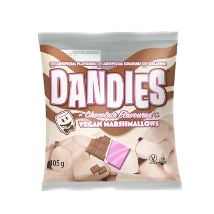 Marshmallows vegan au chocolat 105 g - Dandies - vegetalfood