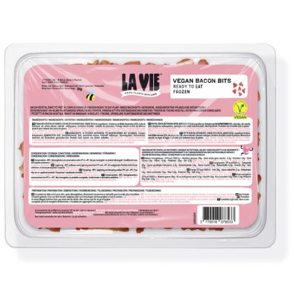 Bacon végétal émietté surgelé 2 kg - La Vie - vegetalfood