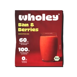 Mélange pour smoothie Ban & Berries - Wholey - vegetalfood