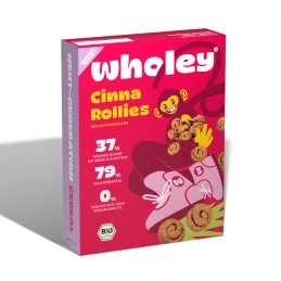 Céréales Cinna Rollies BIO - Wholey - vegetalfood