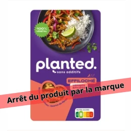 Effiloché végétal aux herbes épicées 160 g - Planted - vegetalfood