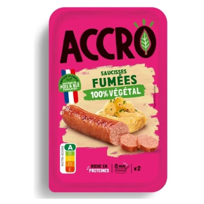 Saucisses fumées 180 gr - ACCRO