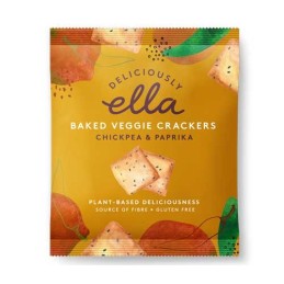 Crackers légumes, pois-chiche & paprika - DELICIOUSLY ELLA