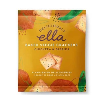 Crackers légumes, pois-chiche & paprika - DELICIOUSLY ELLA