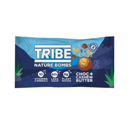 Energy Balls NATURE BOMBS Chocolat & beurre de noix de cajou - Tribe