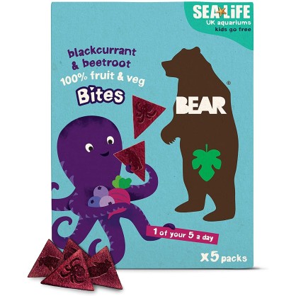 Bonbons bouchées de cassis et de betterave - Bear Nibbles
