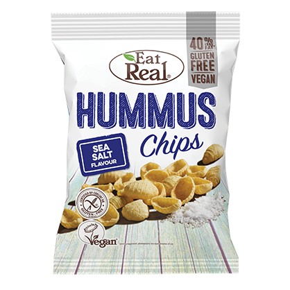 Grand format Chips de poids chiche juste salé - Eat real