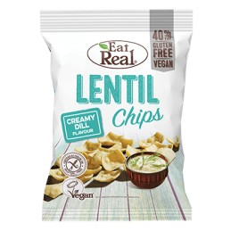 Grand format Chips de Lentil ANETH CRÉMEUX  - Eat real