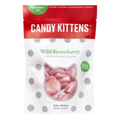 Bonbons FRAISE SAUVAGE 125gr - Candy Kittens