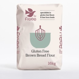 Farine à pain brun sans gluten 16kg - Doves Farm