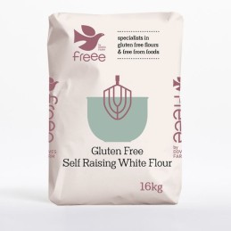 Farine blanche auto-levante sans gluten 16kg - Doves Farm