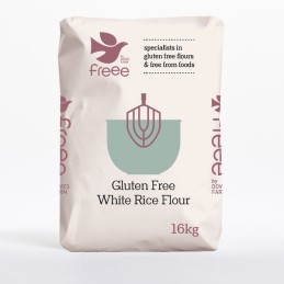Farine de riz blanc sans gluten 16kg - Doves Farm
