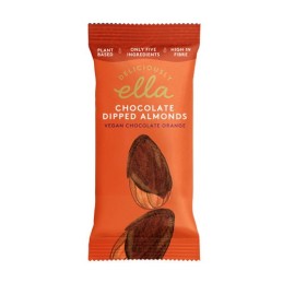 AMANDES TREMPÉES AU CHOCOLAT ORANGE - DELICIOUSLY ELLA
