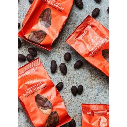 AMANDES TREMPÉES AU CHOCOLAT ORANGE - DELICIOUSLY ELLA