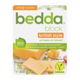 Vromage block British (cheddar) - Bedda