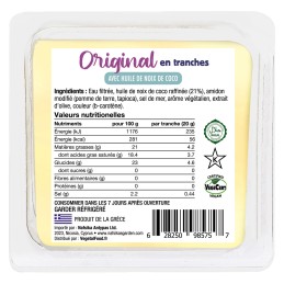Tranché original "Edam" vegan 200 gr - Nafsika's Garden