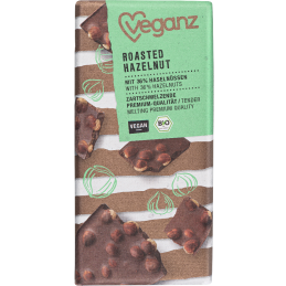 Tablette De Chocolat Aux Noisettes Grillées Bio - Veganz