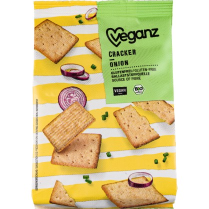 Crackers Bio à l'Oignon sans gluten - Veganz